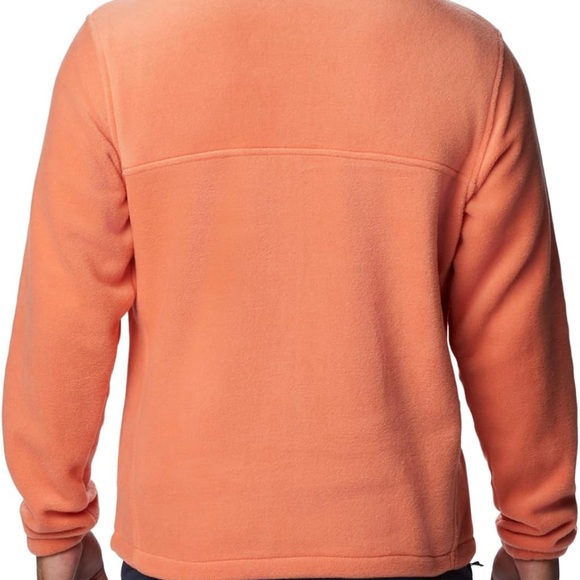 Men’s Columbia Granite Mountain Orange Fleece Jacket - Picture 2 of 8